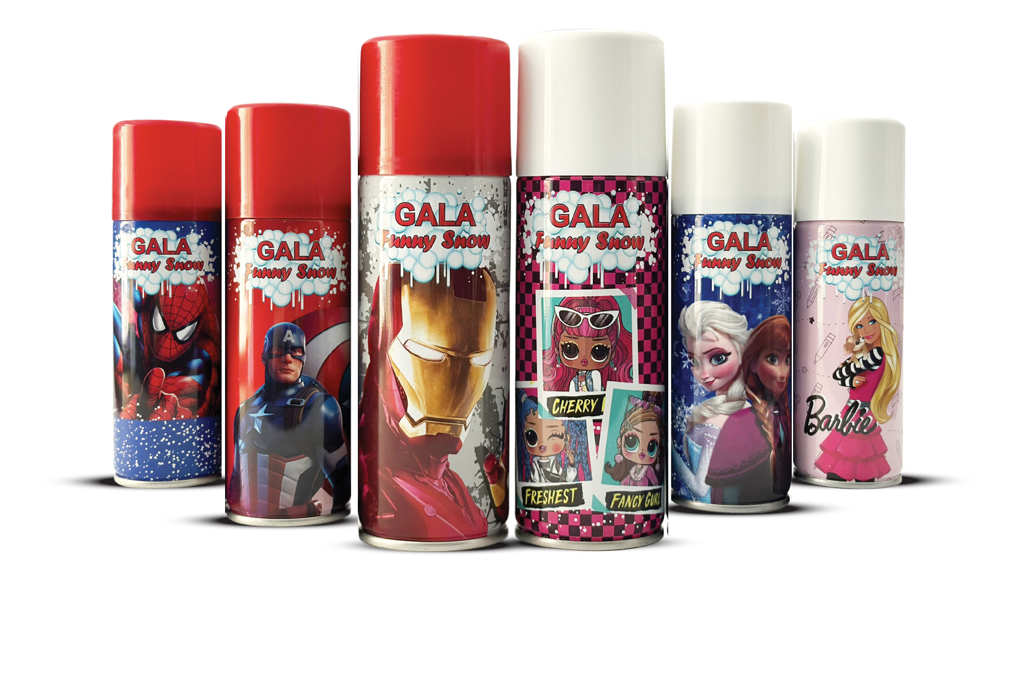 GALA COPOS DE NIEVE PARA NIÑOS